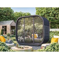 26% Rabatt ! Fjordholz Fass-Sauna Modell Luxe-2 Premium Black E