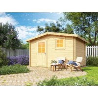 26% Rabatt ! Fjordholz Satteldach Gartenhütte Modell Eliza 4B 3x3m