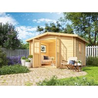 26% Rabatt ! Fjordholz Satteldach Gartenhütte Modell Eliza 4E 4x3m
