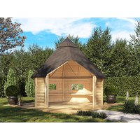 26% Rabatt ! Fjordholz Grillhaus Modell Emil 9 m² 3x3m