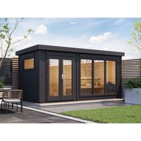 26% Rabatt ! Fjordholz Saunahaus Modell Anita 2-Raum