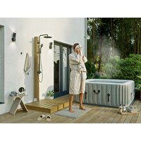 47% Rabatt ! Außendusche Modell Ibiza aus Thermoholz