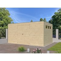 26% Rabatt ! Gartenhütte Modell QB-Line 12,60 m²