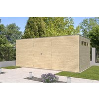 26% Rabatt ! Gartenhütte Modell QB-Line 15,30 m²