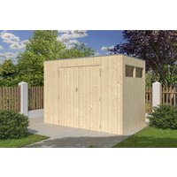 26% Rabatt ! Gartenhütte Modell QBV-Line 5,90 m²