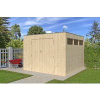 26% Rabatt ! Gartenhütte Modell QBV-Line 8,88 m²
