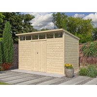26% Rabatt ! Gartenhütte Modell Q-Line 6,48 m²