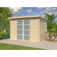 26% Rabatt ! Gerätehaus Modell Umea 7,38 m²