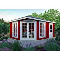 26% Rabatt ! Fjordholz Gartenhütte Modell Glasgow 44 B 5x3m