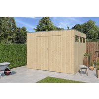 26% Rabatt ! Gartenhütte Modell QBV3-Line 8,88 m²