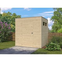28% Rabatt ! Gartenhütte Modell QB-Line 4,41 m²