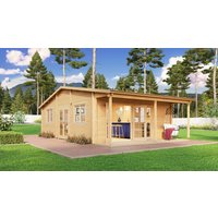 26% Rabatt ! Fjordholz Ferien- und Freizeithaus  Modell Bente 8x6m