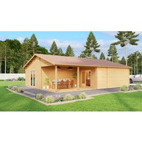 26% Rabatt ! Fjordholz Ferien- und Freizeithaus  Modell Bendy 12x8m