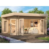 26% Rabatt ! Fjordholz Gartenhütte Modell Bobby 44 5x3m