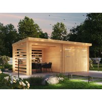 26% Rabatt ! Fjordholz Gartenhütte Modell Gardenstore 28 C 6x3m