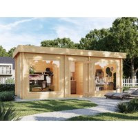 26% Rabatt ! Fjordholz Gartenhütte Modell Funny 70 6x3m