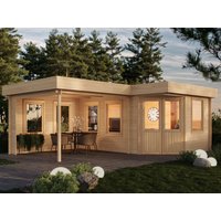 26% Rabatt ! Fjordholz Gartenhütte Modell Petro 6x4m