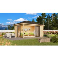 26% Rabatt ! Fjordholz Gartenpavillon Modell Alu 44 C