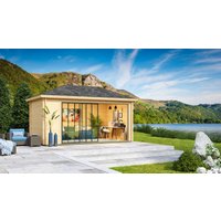 26% Rabatt ! Fjordholz Gartenpavillon Modell Alu 44 D