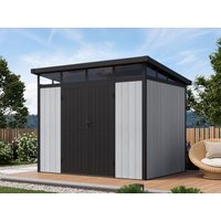 26% Rabatt ! WPC Gartenhütte Modell Skylight Pent 6,10 m²