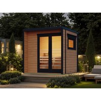 26% Rabatt ! Fjordholz Saunahaus Modell Donny 44 A