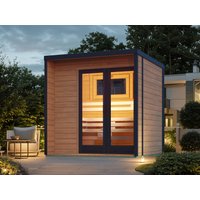 26% Rabatt ! Fjordholz Saunahaus Modell Donny 44 B