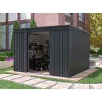 26% Rabatt ! Metall Gerätehaus Modell Pento 6,29 m²