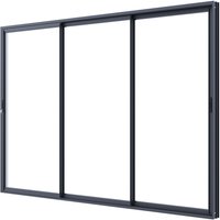 26% Rabatt ! StarLine Aluminium Schiebetür 300 x 206 cm