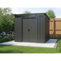 27% Rabatt ! Metall Gerätehaus Modell Lübeck 4,05 m²