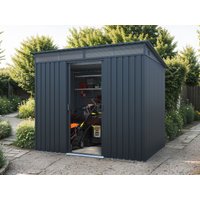 26% Rabatt ! Metall Gerätehaus Modell Lübeck 3,66 m²