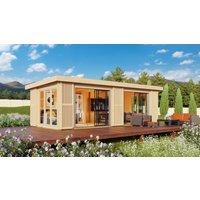 26% Rabatt ! Fjordholz Gartenhütte Ambience 70 8x4m