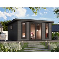 26% Rabatt ! WPC Gartenhütte Modell Panorama 13,44 m²
