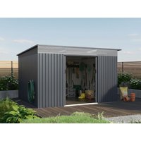 27% Rabatt ! Metall Gerätehaus Modell Rheinfeld 10,20 m²