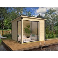 26% Rabatt ! Fjordholz Gartenhütte Modell Amrum-1