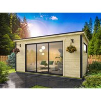 26% Rabatt ! Fjordholz Gartenhütte Modell Poel-3