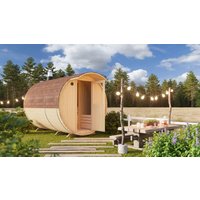 26% Rabatt ! Fjordholz Fass-Sauna Jonte