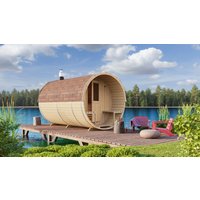 26% Rabatt ! Fjordholz Fass-Sauna Jona