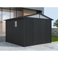 38% Rabatt ! Metall Gerätehaus Modell Trend 7,56 m² Anthrazit