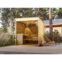 26% Rabatt ! Fjordholz Design Saunahaus Modell Relax