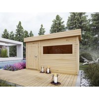 26% Rabatt ! Fjordholz Saunahaus Modell Livia 40