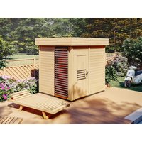 26% Rabatt ! Fjordholz Saunahaus Modell Peetje 40