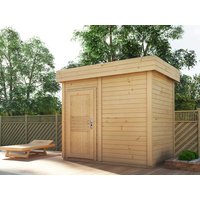 26% Rabatt ! Fjordholz Saunahaus Modell Papla 40