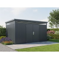 24% Rabatt ! StarLine Metall Gerätehaus Modell Solidum 11,4 m² 4x3m