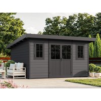 29% Rabatt ! WPC Gartenhütte Modell Style DeLuxe 15,0 m²