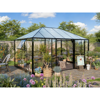 26% Rabatt ! StarLine Gewächshaus Modell Flora Lounge 12,0 m²