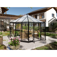 26% Rabatt ! StarLine 6-Eck Gewächshaus Modell Vitra 11,7 m²