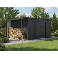 26% Rabatt ! Metall Gerätehaus Modell Berlin 11,93 m² 4x3m