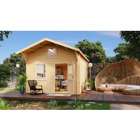 26% Rabatt ! Fjordholz Satteldach Gartenhütte Modell Sönke 44 B 4x3m