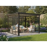 26% Rabatt ! Freistehendes Terrassendach Modell Nexus Sparset-2