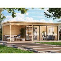 26% billiger ! Fjordholz Gartenhaus Modell Office IsoSlide 3 SD